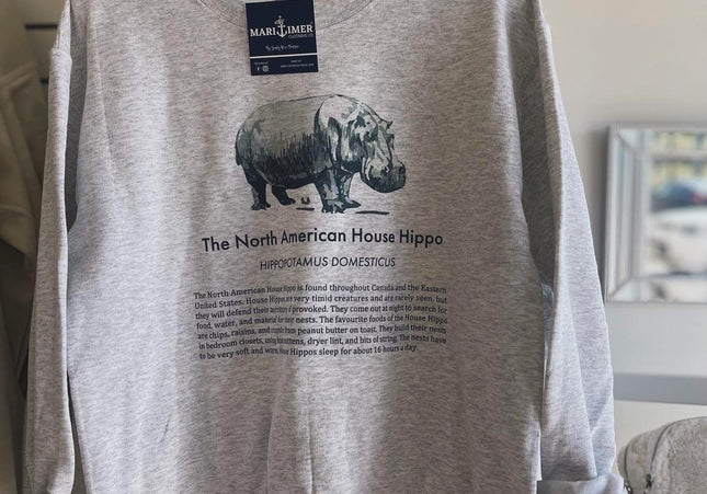House Hippo Crewneck