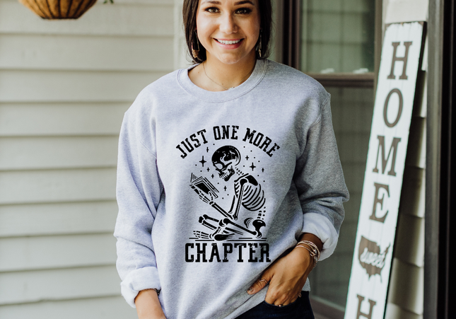 Just One More Chapter Crewneck