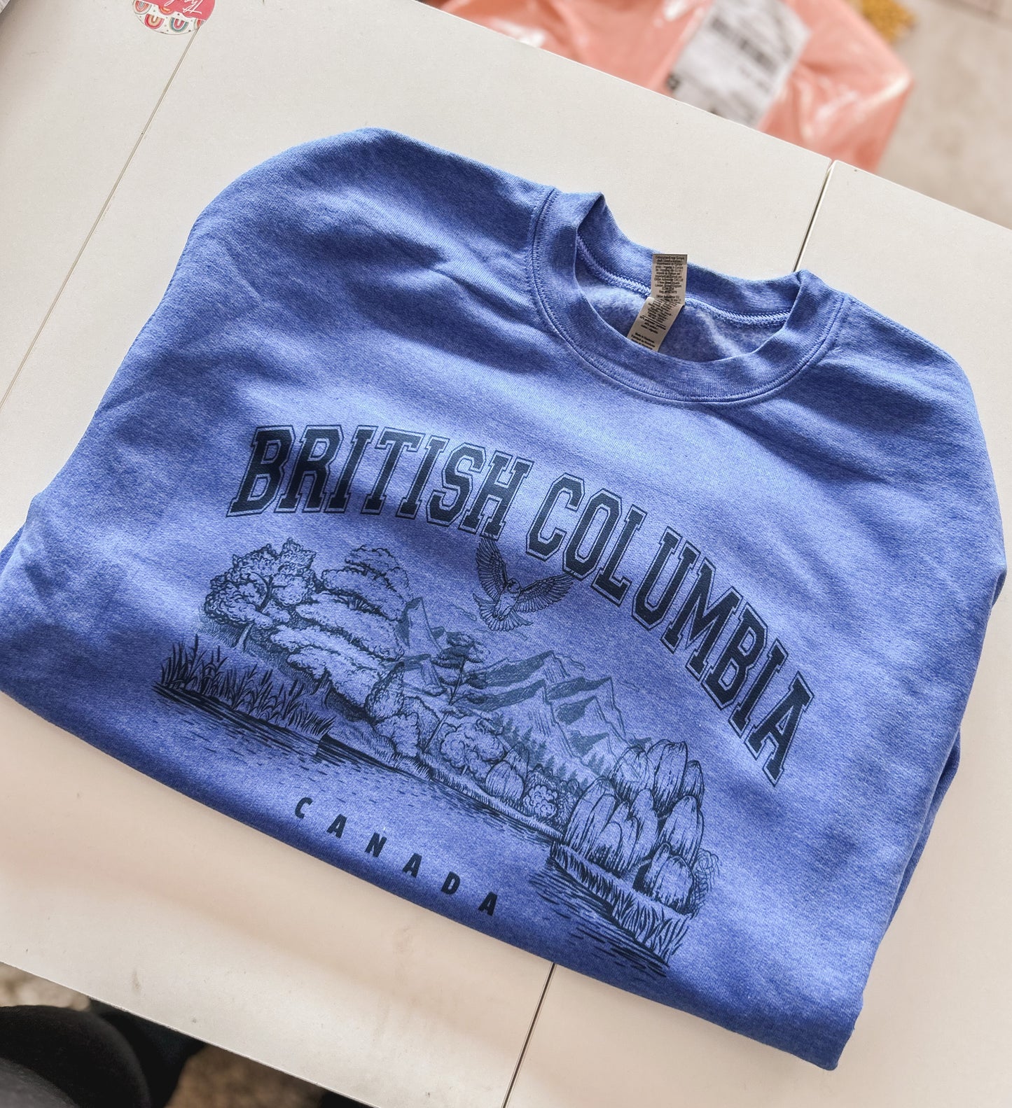 British Columbia Canada Crewneck