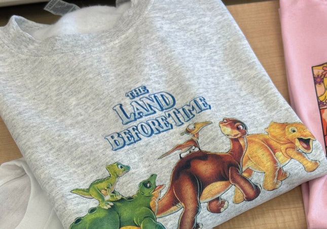 Land Before Time Inspired Crewneck