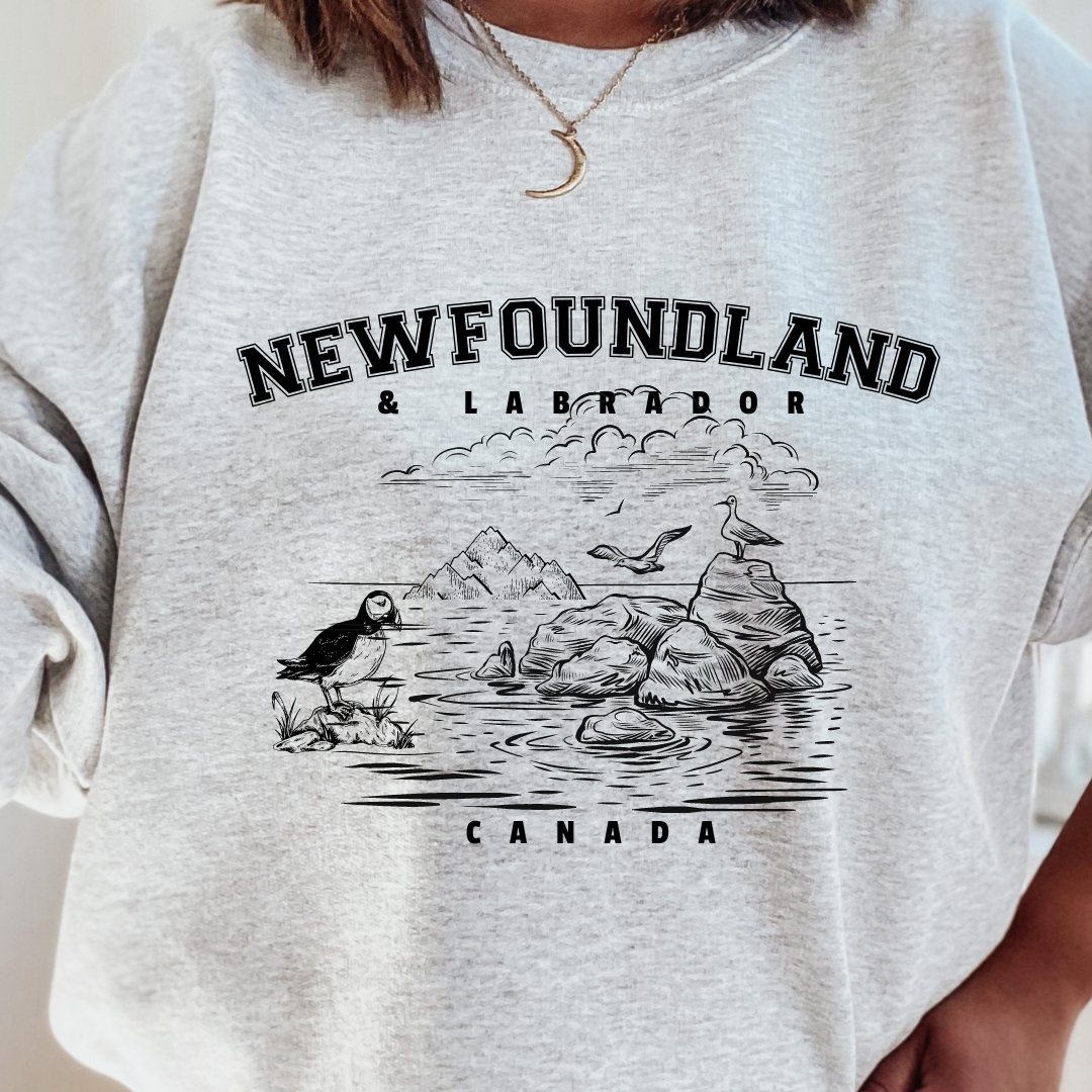 Newfoundland and Labrador Canada Crewneck