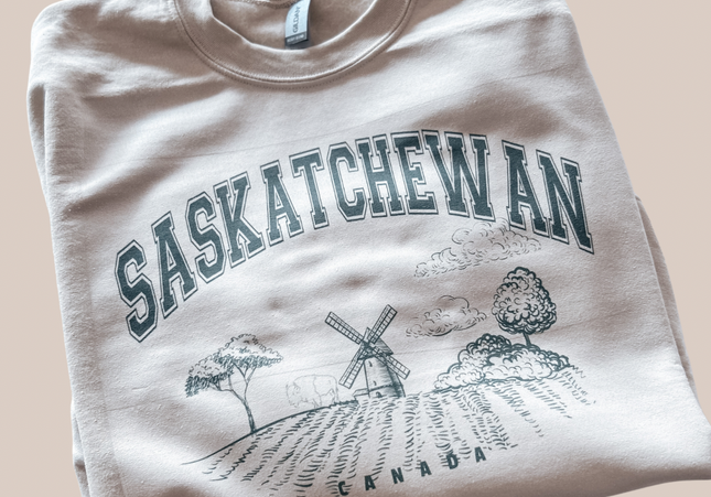 Saskatchewan Canada Crewneck