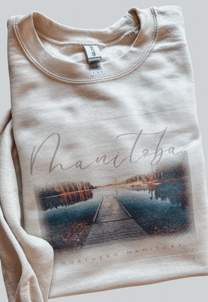 Manitoba Watercolour Crewneck