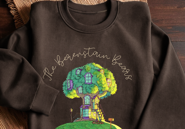 Berenstain Tree Vintage Crewneck