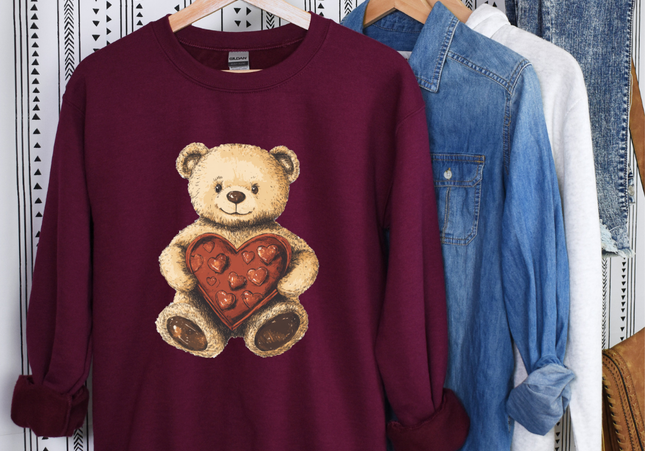 Vintage Teddy Valentine | Crewneck | Preorder