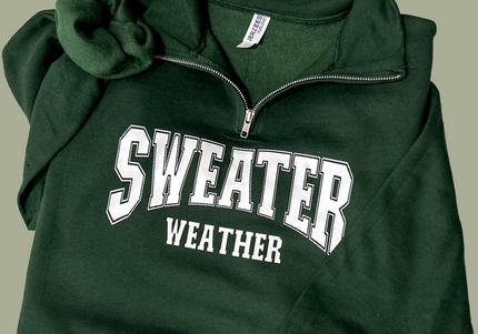 Sweater Weather Quarter Zip