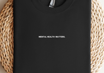 Mental Health Matters Minimalist | Crewneck