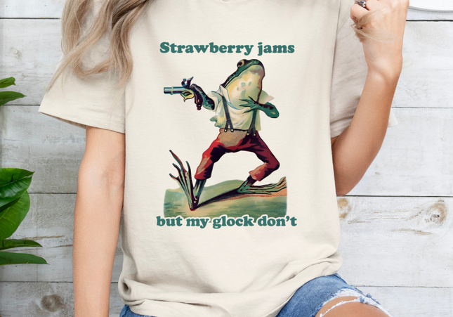 Strawberry Jams Funny Tee