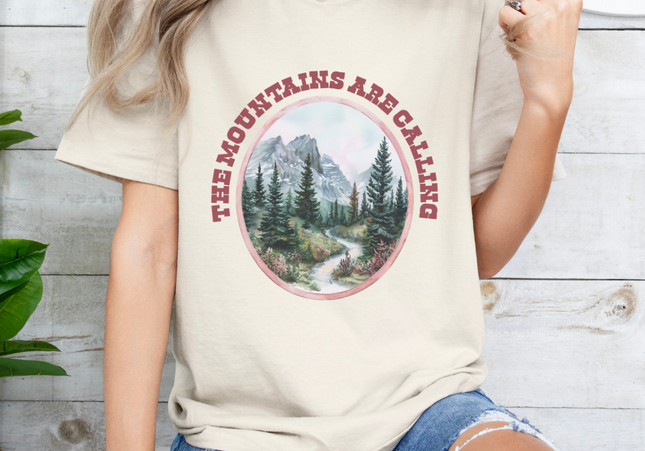 The Mountains Are Calling Tee