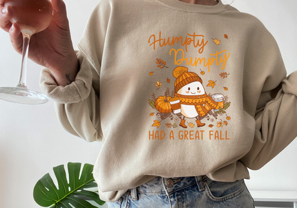 Humpty Dumpty Had A Great Fall Crewneck