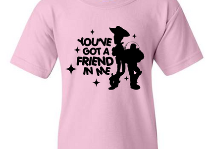 YOUTH - You've Got A Friend Silhouette | Pink Shirt Day