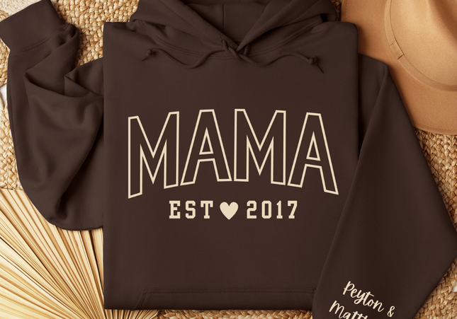 Mama Custom Varsity Sweater