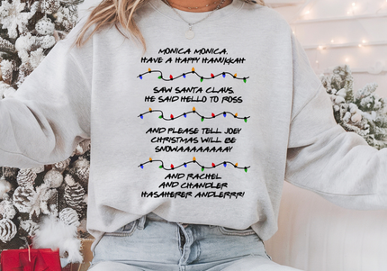 FRIENDS Christmas Song Crewneck