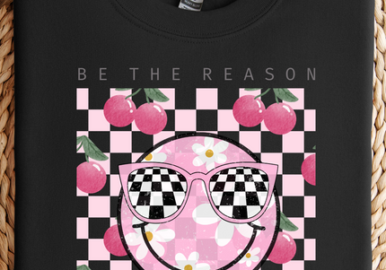 Be The Reason Someone Smiles | Crewneck Black