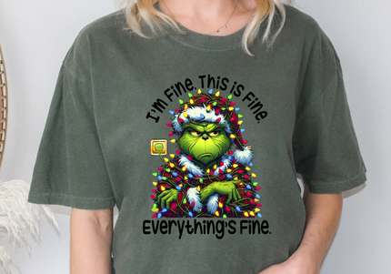 Everything Is Fine | Comfort Colours TShirt