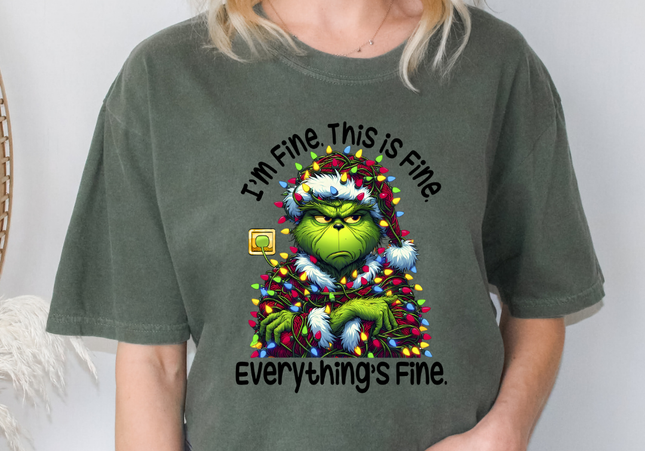 Everything Is Fine | Comfort Colours TShirt