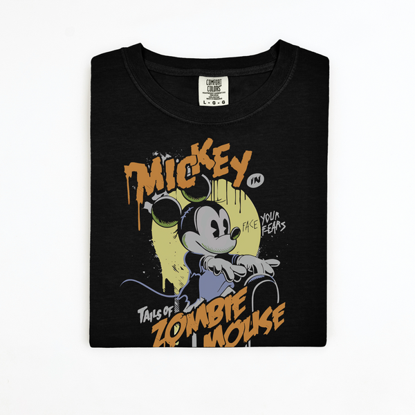 Zombie Mouse | Comfort Colours TShirt Black