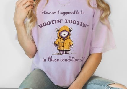 Rootin Tootin | Comfort Colors TShirt Orchid