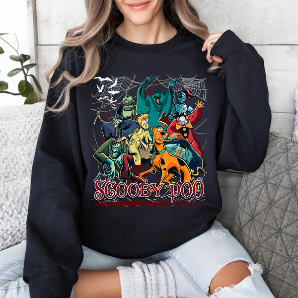 Scooby Vintage | Crewneck Black