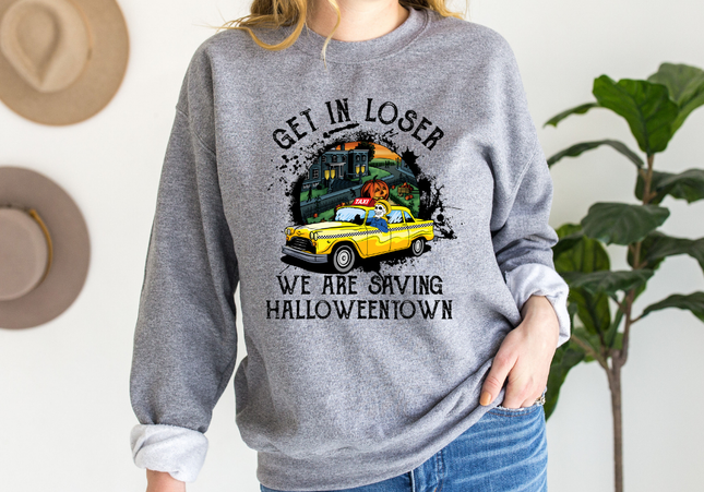 Get In Loser Halloweentown Crewneck