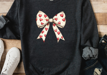 Coquette Valentine Bow | Crewneck | Preorder