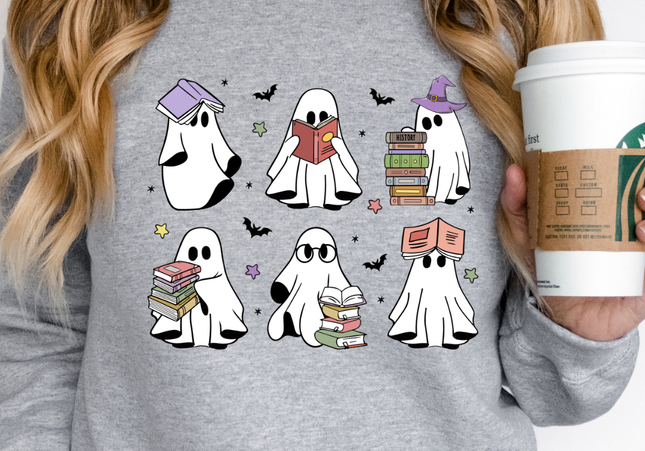 Bookish Ghosts Crewneck