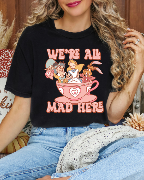 We're All Mad | Gildan Black