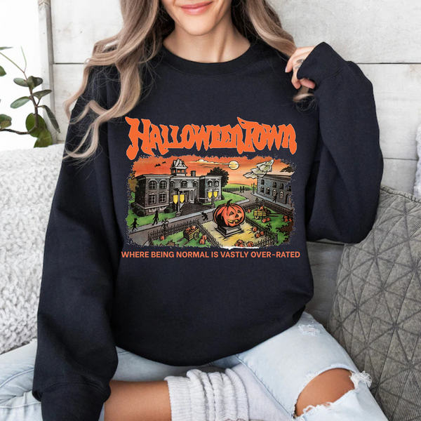 Halloweentown Inspired | Crewneck Black