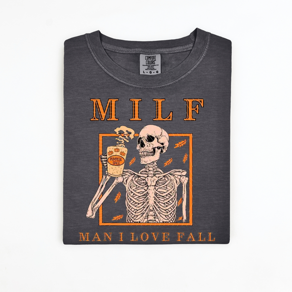 MILF Man I Love Fall | Comfort Colours TShirt Pepper