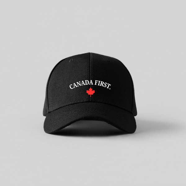 Canada First Embroidered Hat