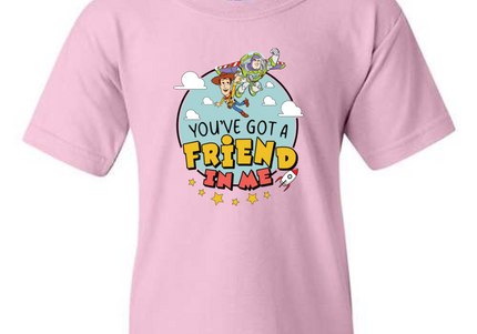 YOUTH - You've Got A Friend Color | Pink Shirt Day