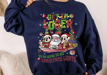 Get In Loser - Christmas Crewneck