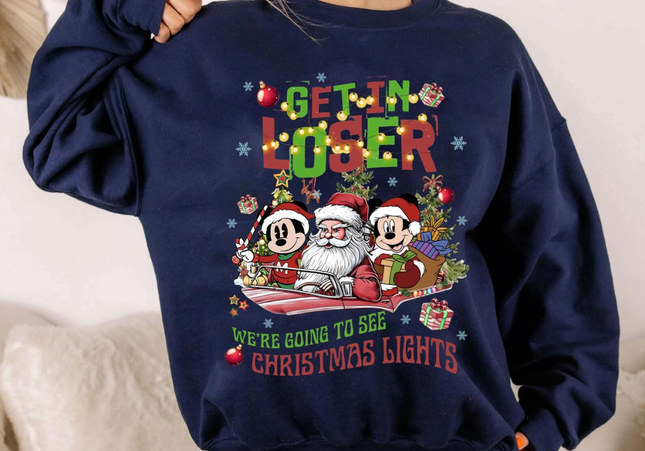 Get In Loser - Christmas Crewneck