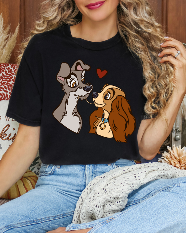 Lady and the Tramp | Gildan Black