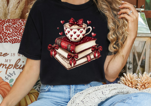 Valentine Bookish | Comfort Colours TShirt | Preorder