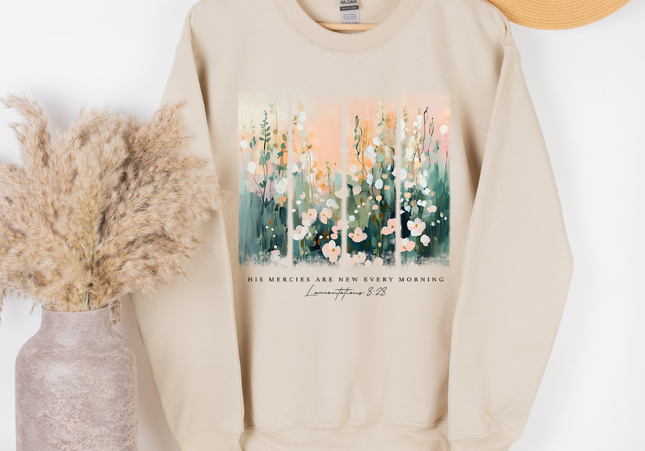 His Mercies Are New | Crewneck