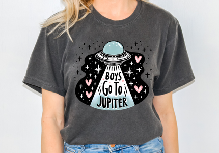 Boys Go To Jupiter | Comfort Colours TShirt Pepper | Preorder