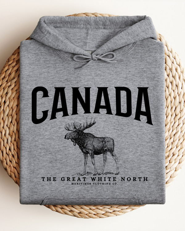 Canada Moose Vintage | Hoodie Graphite