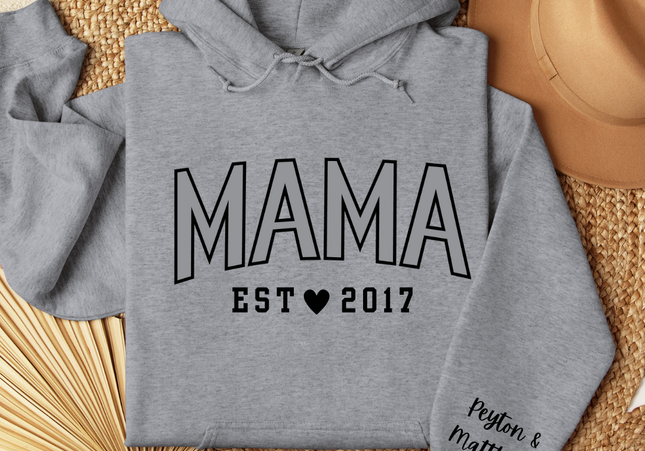 Mama Custom Varsity Sweater