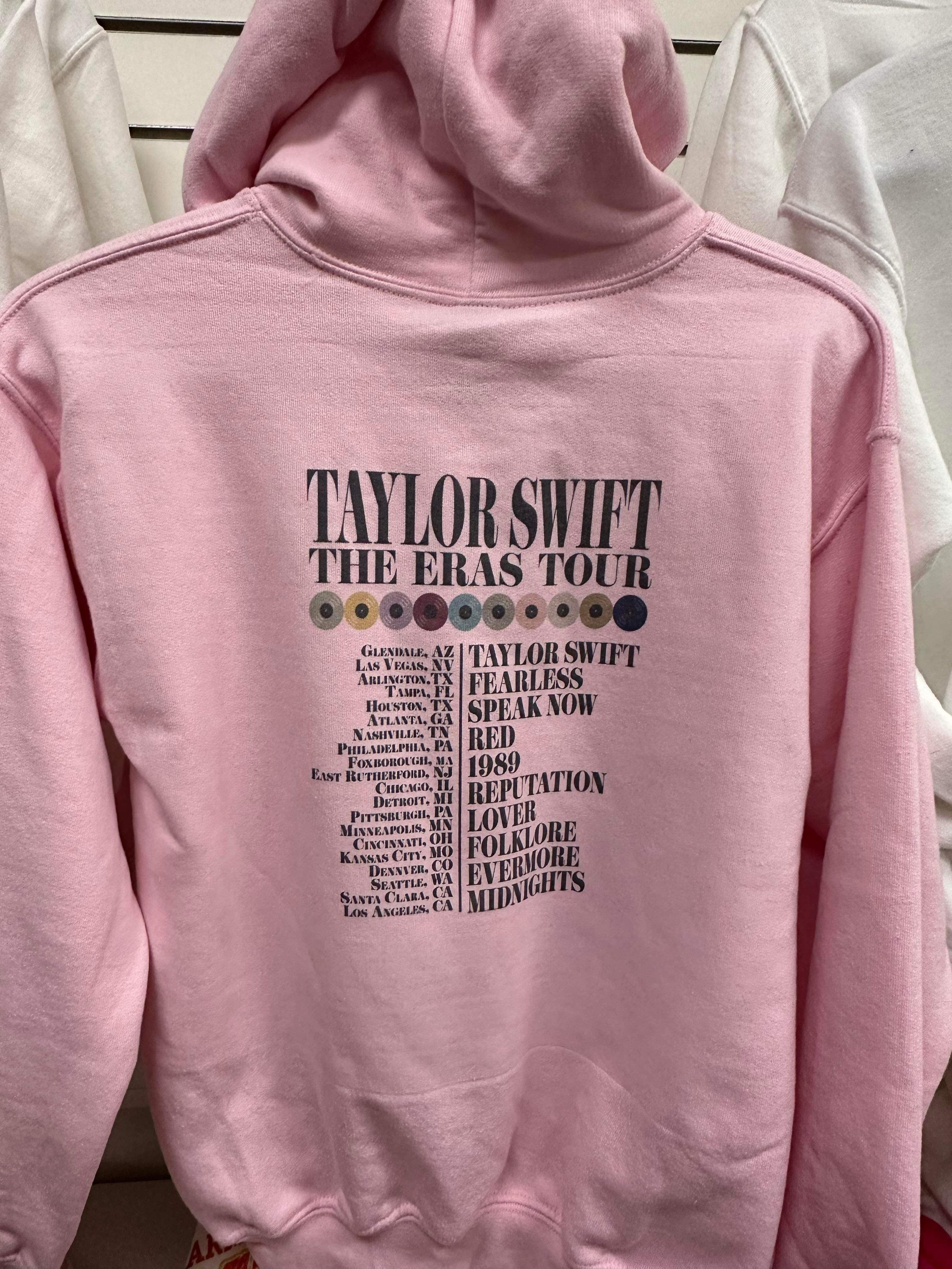 Taylor Swift Eras Tour Youth Crewneck Hoodie