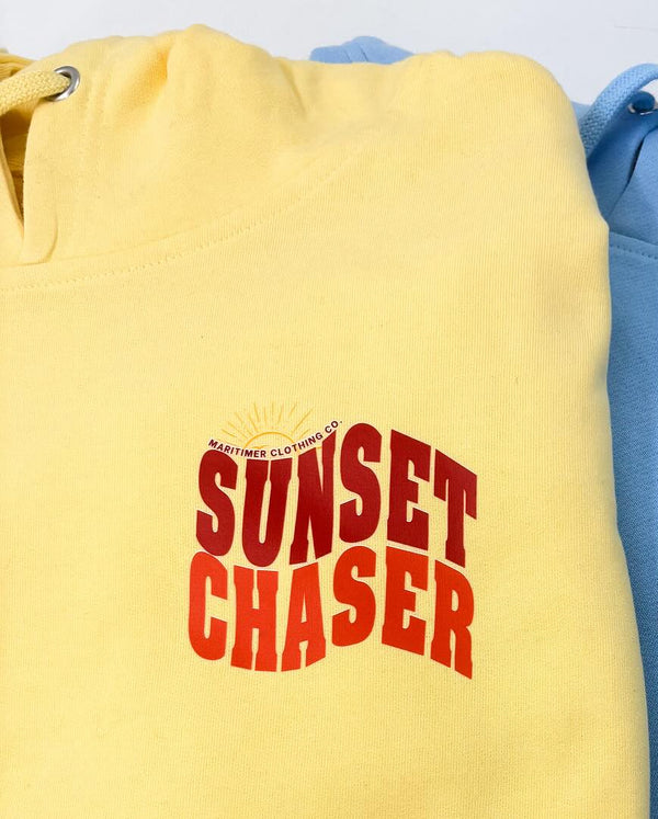Sunset Chaser | Hoodie Light Yellow | Independant Brand