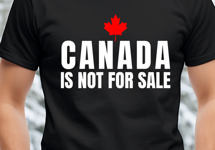 Canada Is Not For Sale | TShirt Gildan Black