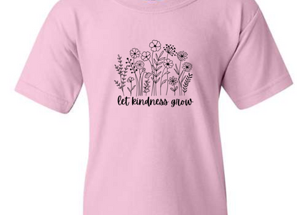 YOUTH - Let Kindness Grow | Pink Shirt Day