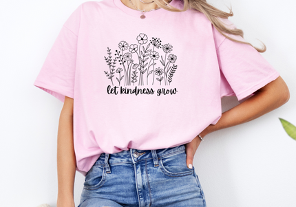 Let Kindness Grow Aesthetic | Pink Shirt Day | Gildan