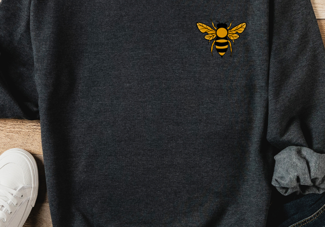 Honey You Are Golden | Sweater Dark Heather