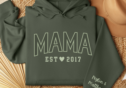 Mama Custom Varsity Sweater