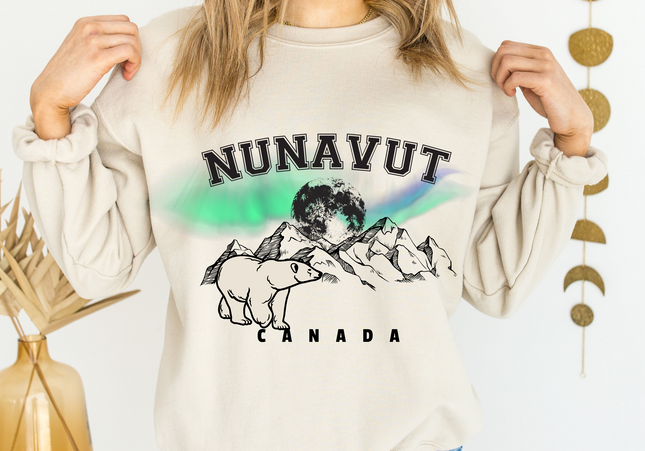 Nunavut Canada Crewneck