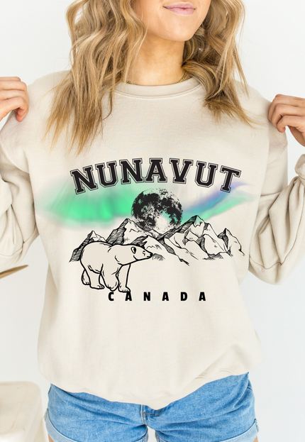 Nunavut Canada Crewneck