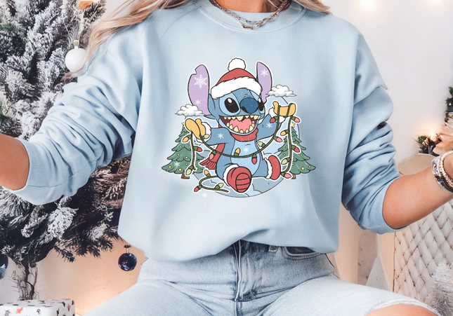 Stitch Christmas Crewneck