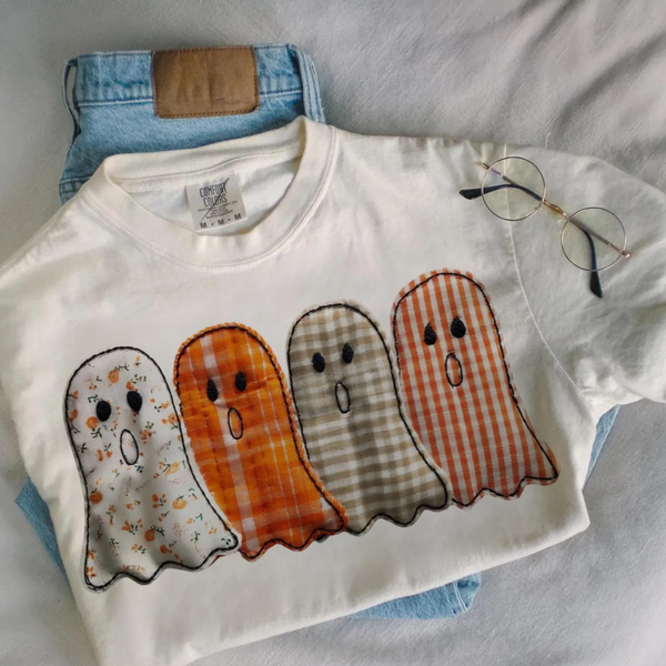 Aesthetic Ghosties | Comfort Colors TShirt Ivory